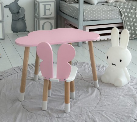 stolik-dla-dziecka-chmurka-rozowy-motyl