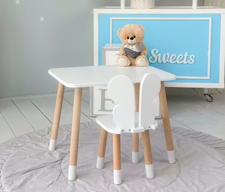 stolik-i-krzeselko-dla-dziecka-bialy-motyl